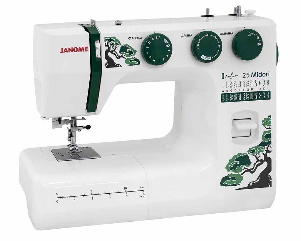 Электромеханическая швейная машина Janome 25 Midori Электромеханическая швейная машина Janome 25 Midori